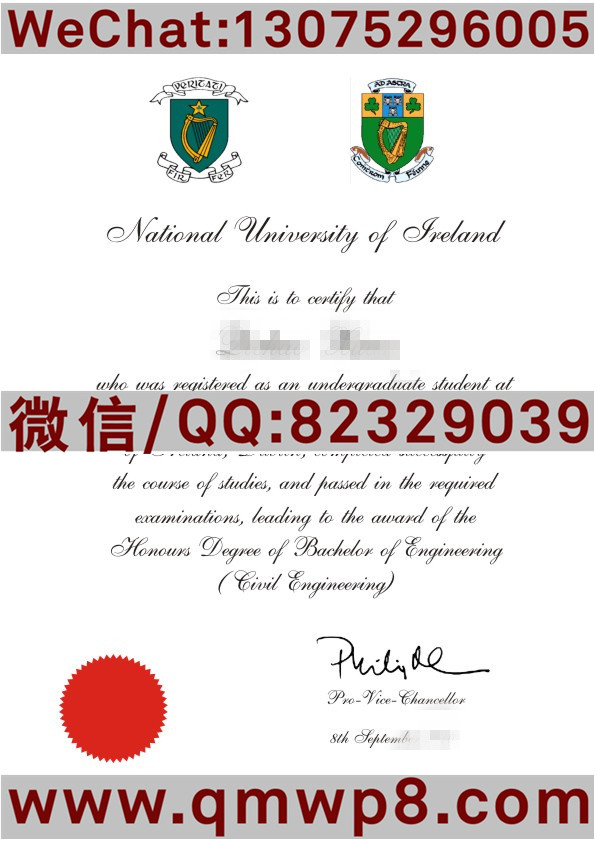 爱尔兰国立大学梅努斯学院毕业证|National University of Ireland Maynooth Diploma