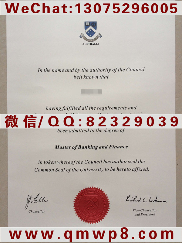 莫纳什大学毕业证照片|Degree of Monash University