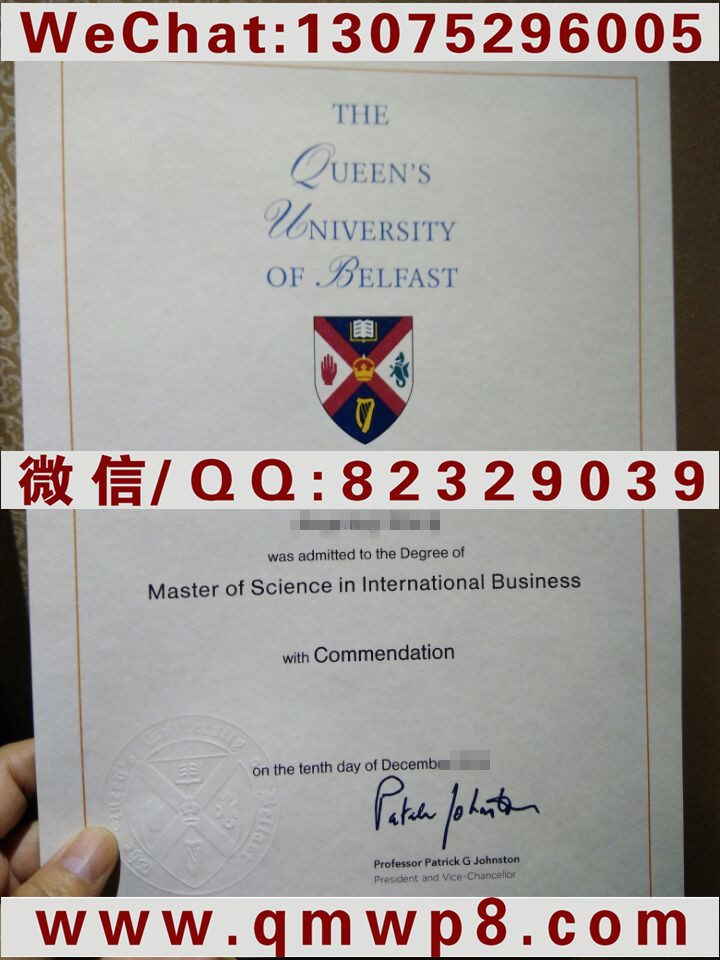 贝尔法斯特女王大学毕业证案例|Degree of Queen