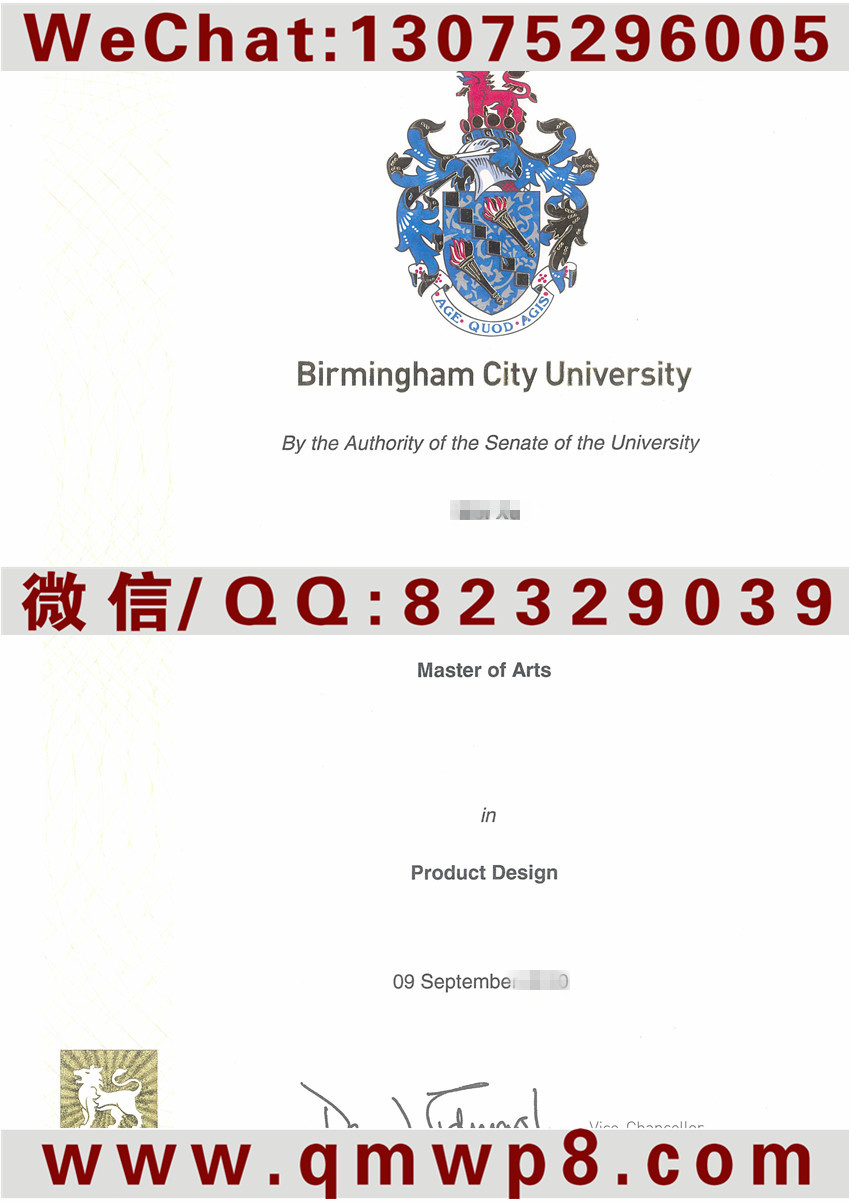 伯明翰城市大学毕业证案例|Degree of Birmingham City University