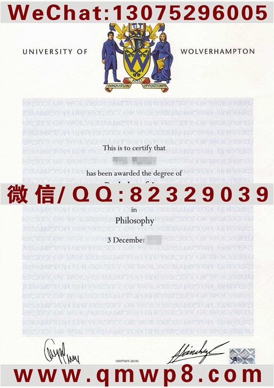 胡弗汉顿大学毕业证|University of Wolverhampton Degree or Diploma
