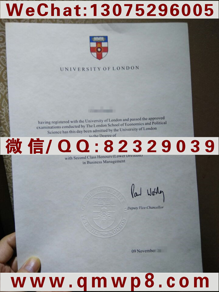 伦敦大学毕业证/学位证|University of London Degree