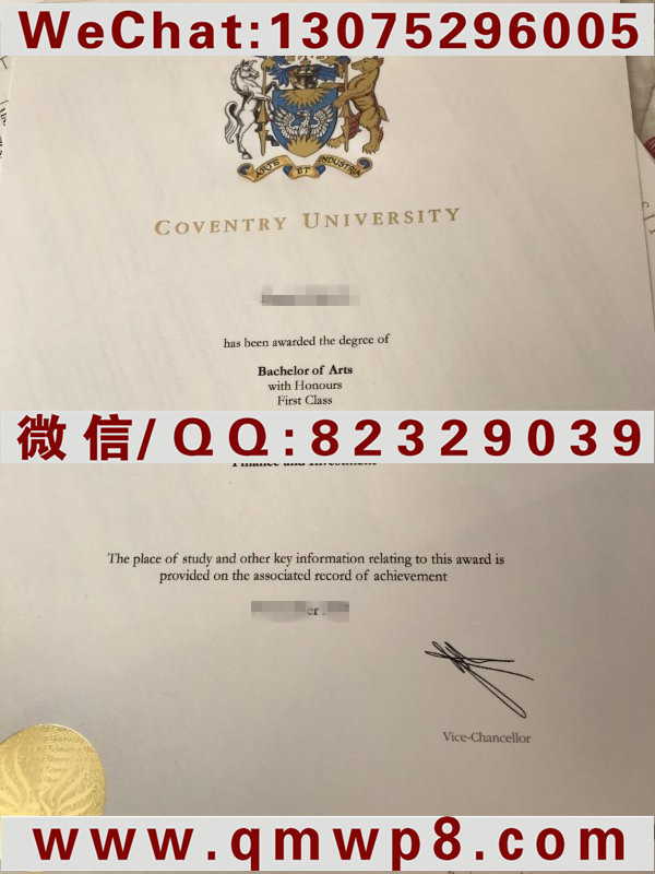 英国考文垂大学毕业证|Degree of Coventry University