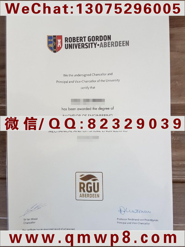 罗伯特戈登大学毕业证/学位证|Degree RGU