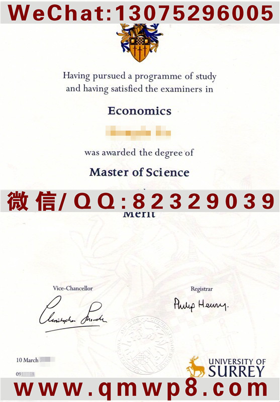 英国萨里大学毕业证|Degree University of Surrey