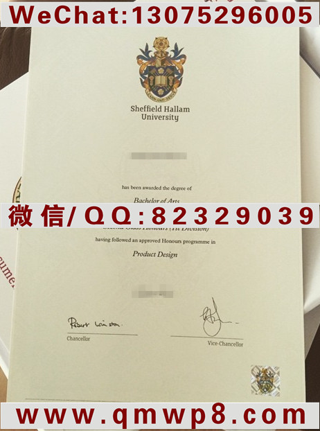 谢菲尔德哈勒姆大学毕业证|Degree Sheffield Hallam University