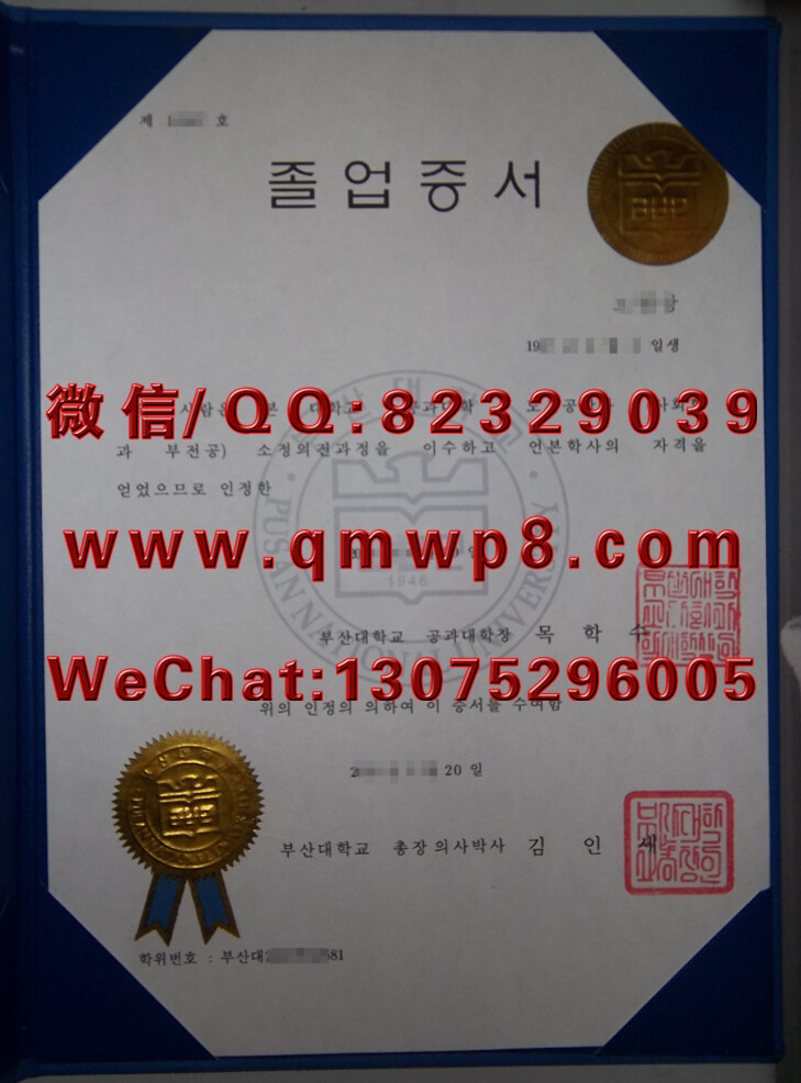 韩国釜山大学毕业证学历文凭成功案例