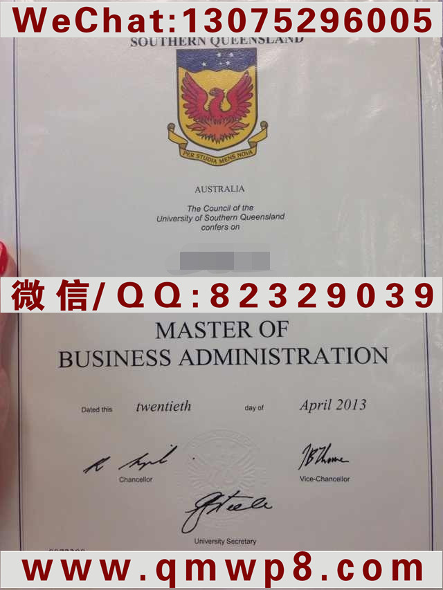澳大利亚南昆士兰大学毕业证|degree university of southern queensland|Diploma of USQ