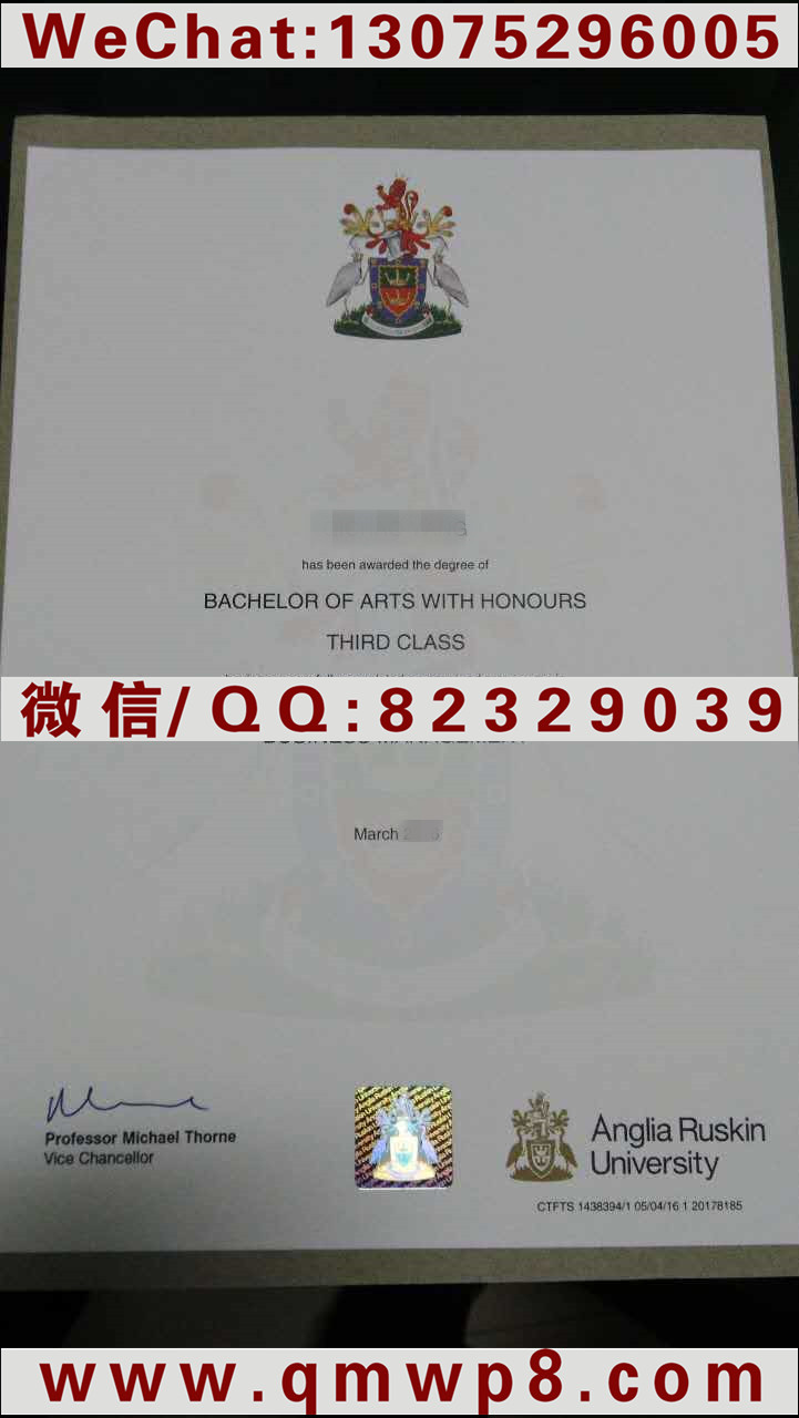安格利亚鲁斯金大学毕业证|Degree of Anglia Ruskin University