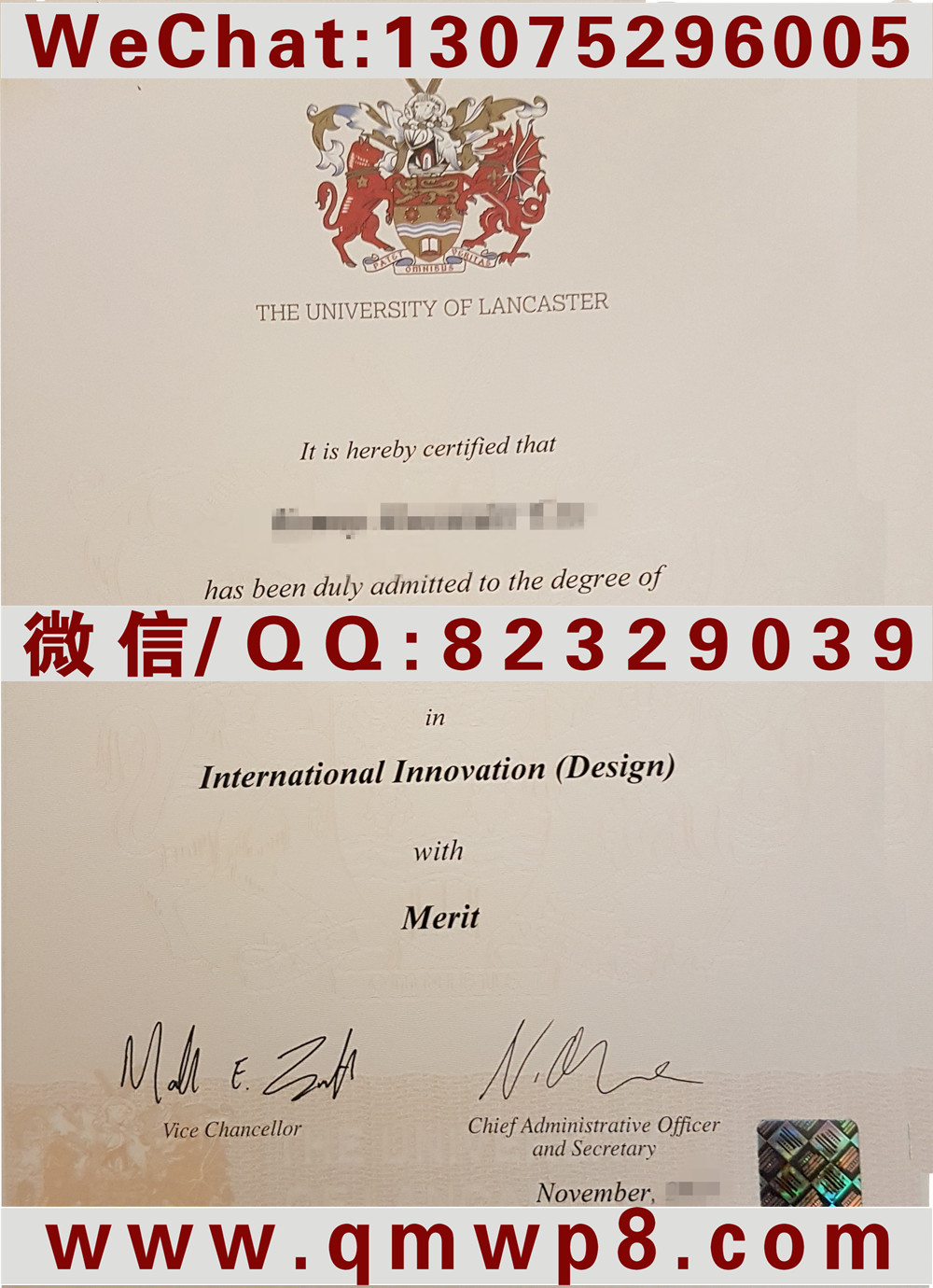 兰卡斯特大学硕士学位证|Degree of Lancaster University